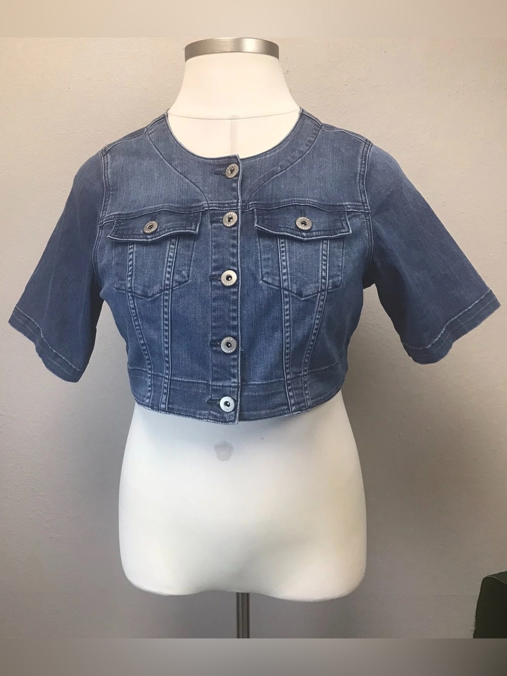 Torrid Denim Crop Bolero - New - Size 12 (0)